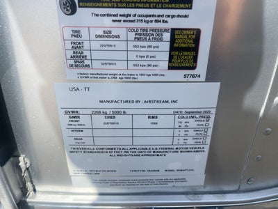 2026 Airstream 22FB Base