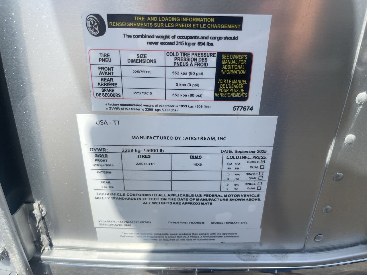 2026 Airstream 22FB Base